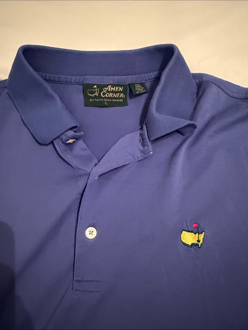 Men’s Master’s Polo Shirt - Blue